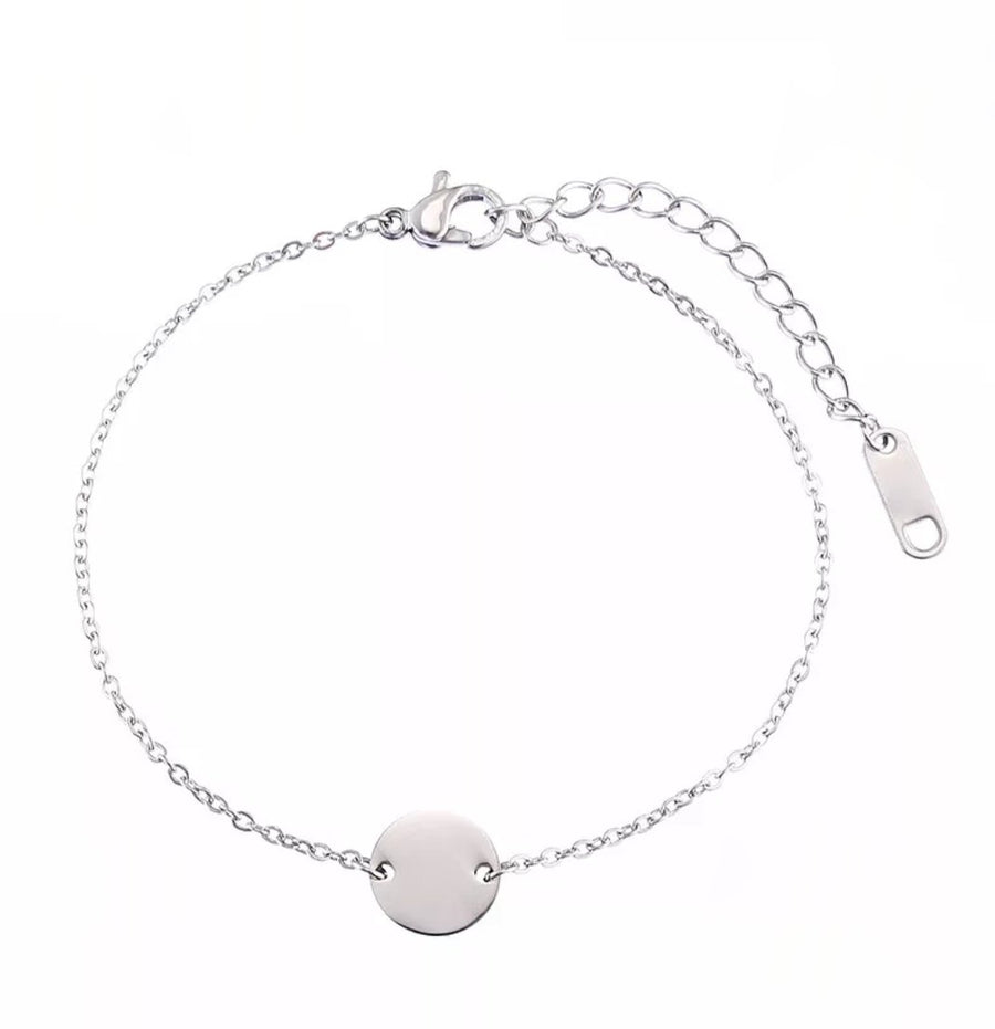 Pulsera Inicial con Corazón